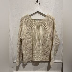 Acote Cozy ivory Knit Sweater